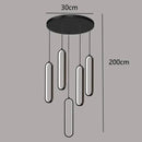 DecorBites™ LED Staircase Chandeliers | Modern Pendant Light for Living Room