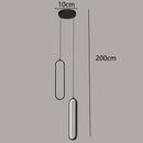 DecorBites™ LED Staircase Chandeliers | Modern Pendant Light for Living Room
