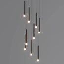 DecorBites™ LED Staircase Chandeliers: Modern Pendant Light Lamps for Living Room Decor