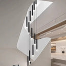 DecorBites™ LED Staircase Chandeliers: Modern Pendant Light Lamps for Living Room Decor