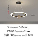DecorBites™ LED Star Chandelier for Modern Living Room Bedroom Decor