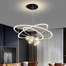 DecorBites™ LED Star Chandelier for Modern Living Room Bedroom Decor