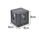 Modern black & silver led starlight wall lamp for corridor