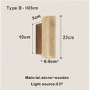 DecorBites™ LED Stone Wall Sconce Wabi-sabi Retro Home Decor