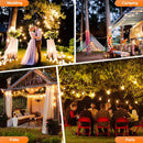 DecorBites™ LED String Lights Outdoor Fairy Backyard Patio Decor Waterproof IP44