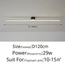 DecorBites™ LED Strip Ceiling Light: Sleek Modern Design for Home Lighting Ambiance