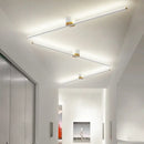 DecorBites™ LED Strip Ceiling Light: Sleek Modern Design for Home Lighting Ambiance