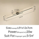 Modern minimalist brushed metallic led strip chandelier aisle light