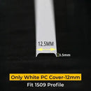 DecorBites™ LED Strip Channel Diffuser for Flexible Replaceable LED Aluminum Profile Light Cover