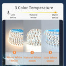 Flexible white 120 led strip lights for bar and home decor