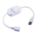 DecorBites™ LED Strip Lights Dimmer Switch USB Cable with Rotary/Touch Controller