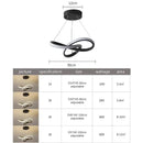 DecorBites™ LED Strip Modern Pendant Light for Home Decor Fixtures