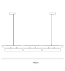 DecorBites™ LED Strip Pendant Lights for Modern Home Dining