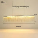 DecorBites™ LED Tassel Chandeliers | Waterfall Hanging Pendant Light | Modern Art Decor Lighting