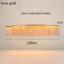 DecorBites™ LED Tassel Chandeliers | Waterfall Hanging Pendant Light | Modern Art Decor Lighting