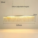 DecorBites™ LED Tassel Chandeliers | Waterfall Hanging Pendant Light | Modern Art Decor Lighting