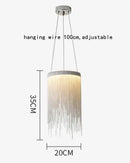 DecorBites™ LED Tassel Chandeliers | Waterfall Hanging Pendant Light | Modern Art Decor Lighting