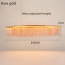 DecorBites™ LED Tassel Chandeliers | Waterfall Hanging Pendant Light | Modern Art Decor Lighting
