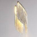 DecorBites™ LED Tassel Chandeliers | Waterfall Hanging Pendant Light | Modern Art Decor Lighting