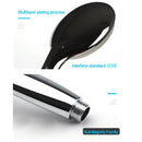 DecorBites™ LED Temperature Controlled Shower Head: Super Large Panel, 3 Color Changes, Chrome Plating