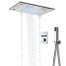 DecorBites™ LED Thermostatic Shower Faucet Set Rain Waterfall System with Remote Control