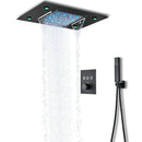 DecorBites™ LED Thermostatic Shower System with Remote Control and Ceiling Mount