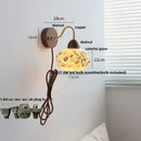 DecorBites™ LED Tiffany Style Wall Lights Pull Chain Sconce Colorful Glass Stair Fixture