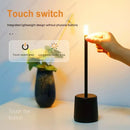 Minimalist matte led touch table lamp bedroom portable light