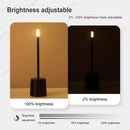 Minimalist matte led touch table lamp bedroom portable light