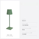 Minimalist pastel led touch table lamp for bedroom usb charging