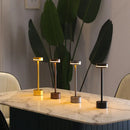 DecorBites™ LED Touch Table Lamp: Rechargeable Three-tone Lighting for Living Room, Bedroom, Study.