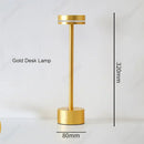 DecorBites™ LED Touch Table Lamp: Rechargeable Three-tone Lighting for Living Room, Bedroom, Study.