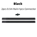 Modern black decorbites led track lamps living room spotlight system