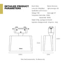 DecorBites™ LED Track Light for Commercial & Home Use