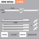 Modern black led track light set living room ceiling fixture