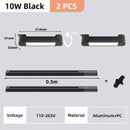 Modern black led track light set living room ceiling fixture