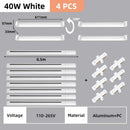 Modern black led track light set living room ceiling fixture