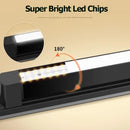 Modern black & white led track light set living room spotlight
