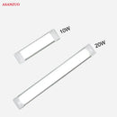 Modern white metallic batten tube – kitchen led ceiling lamp