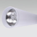 Modern black & white led tube pendant lights for dining room