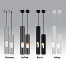 Modern cylindrical surface mount downlight for living room