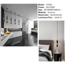 Modern cylindrical surface mount downlight for living room