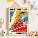 DecorBites™ Lightning McQueen Cartoon Car Art Prints