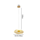 Modern white lotus leaf chandelier living room pendant light