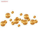 Decorbites lotus leaf golden copper wall lamp bedroom art light