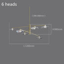 DecorBites™ Lotus Leaf Glass Ceiling Chandelier for Bedroom Living Room Hall Lighting