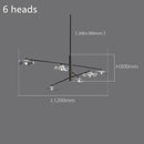 DecorBites™ Lotus Leaf Glass Iron Chandelier for Bedroom Living Room Hall Lighting
