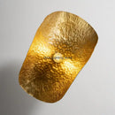 DecorBites™ Lotus Leaf Hat Pendant Lamp: Elegant Copper Design for Living Room, Restaurant, Bar.