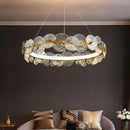 DecorBites™ Lotus Leaf LED Chandeliers for Living Room Bedroom Dining Table Kitchen Lighting Fixtures