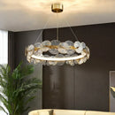 DecorBites™ Lotus Leaf LED Chandeliers for Living Room Bedroom Dining Table Kitchen Lighting Fixtures